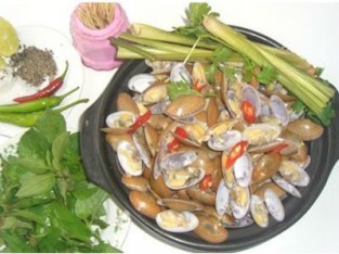 Chip chip hấp sả ớt