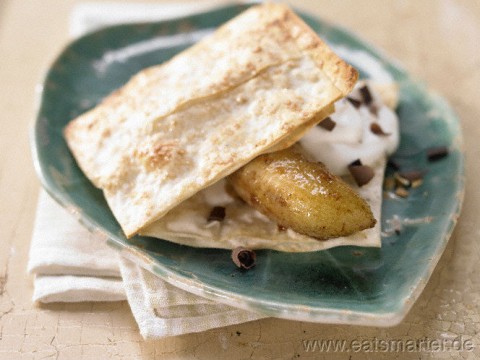 Chuối nướng mật ong