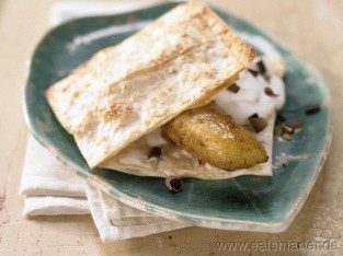 Chuối nướng mật ong