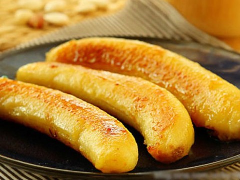 Chuối nướng mật ong