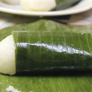 Cách làm chuối sứ bọc nếp nướng