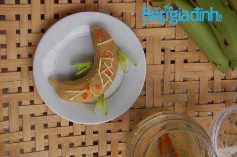 Chuối xanh muối chua