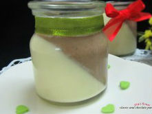 Classic chocolate panna cotta