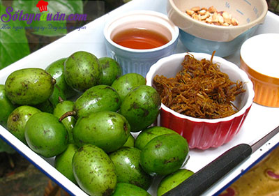 Cóc dầm bò khô-món ngon ăn mãi không chán