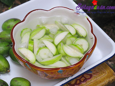 Cóc dầm bò khô-món ngon ăn mãi không chán