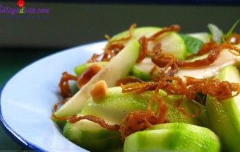 Cóc dầm bò khô-món ngon ăn mãi không chán