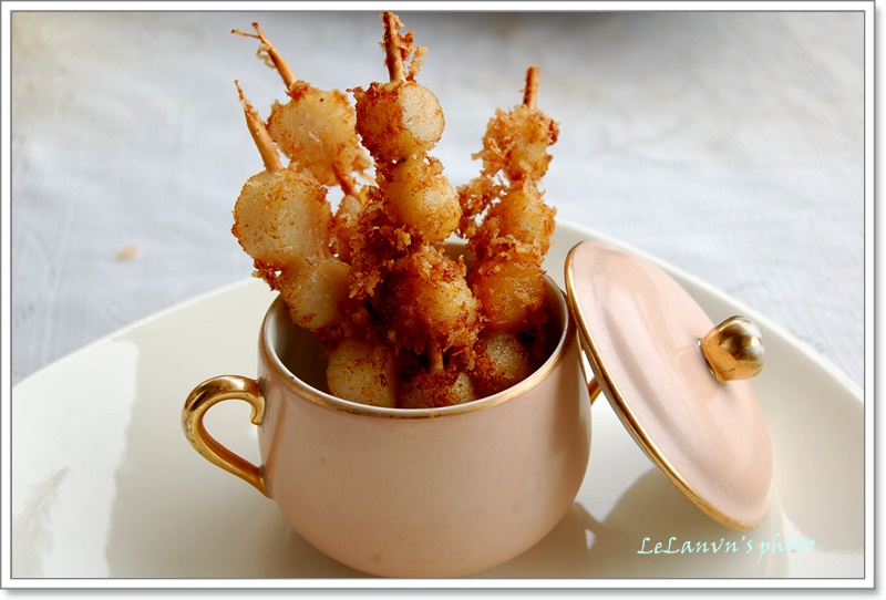 Còi sò điệp chiên xù