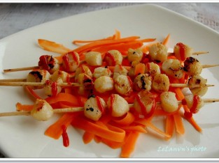 Còi sò điệp nướng