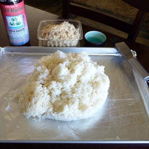 Cách làm cơm cháy chà bông