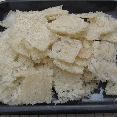 Cách làm cơm cháy chà bông mỡ hành