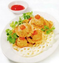 Cơm cháy chiên cá thác lác