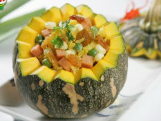 Cơm chiên bí đỏ