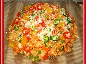 Cơm chiên chay Mê-xi-cô