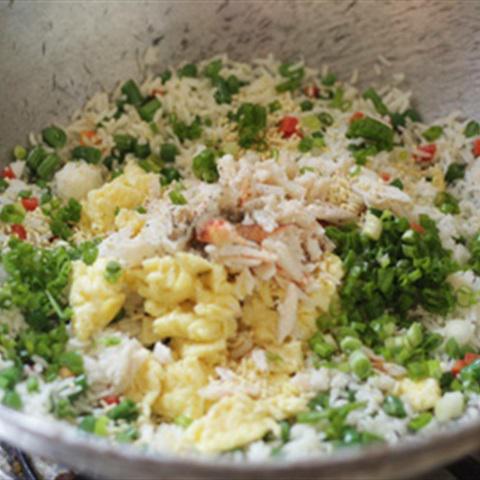 Cách làm cơm chiên cua