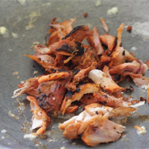 Cách làm cơm chiên gà quay