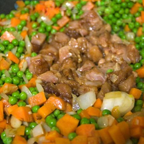 Cách làm cơm chiên gà