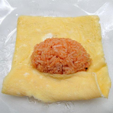 Cách làm cơm chiên hình gấu