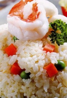 Cơm chiên kem sữa