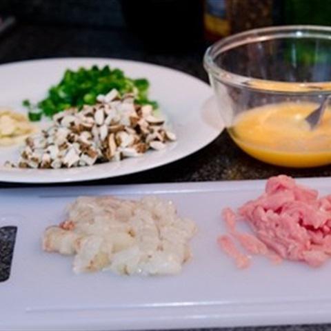 Cách làm cơm chiên kiểu dương châu