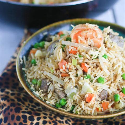 Cách làm cơm chiên kiểu Nigeria