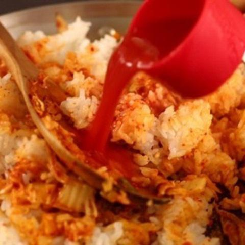 Cách làm cơm chiên kim chi cải thảo