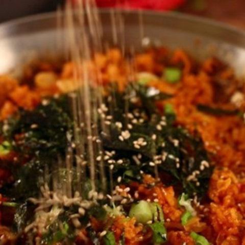 Cách làm cơm chiên kim chi cải thảo