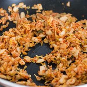 Cách làm cơm chiên kim chi siêu tốc