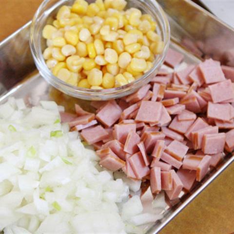 Cách làm cơm chiên phô mai