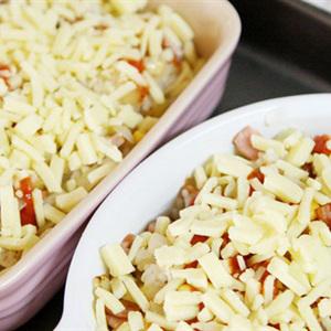 Cách làm cơm chiên phô mai