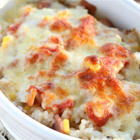 Cách làm cơm chiên phô mai