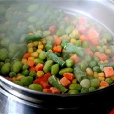 Cách làm cơm chiên rau củ chay