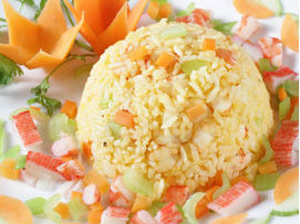 Cơm chiên thanh cua