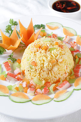 Cơm chiên thanh cua