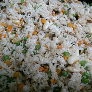 Cách làm cơm chiên thập cẩm chay