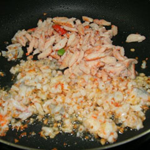 Cách làm cơm chiên tôm cua