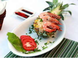 Cơm chiên tôm thơm