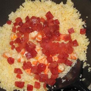 Cách làm cơm chiên trứng muối