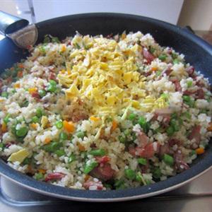 Cách làm cơm chiên xá xíu