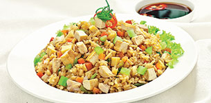 Cơm chiên xốt tương