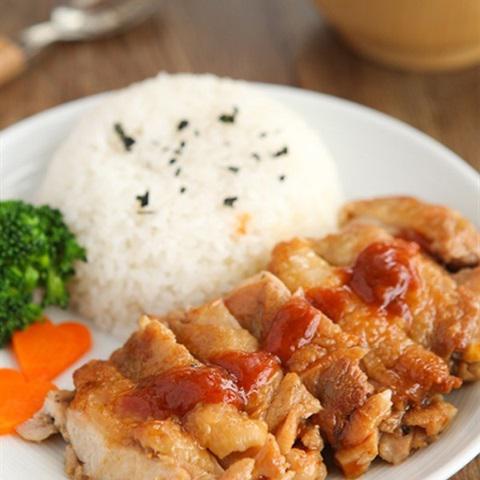 Cách làm cơm gà chiên