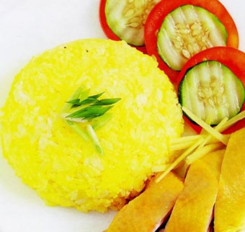 Cơm gà kiểu Singapore