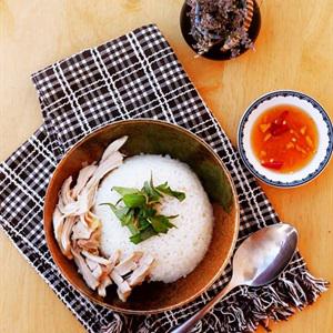 Cách làm cơm gà luộc