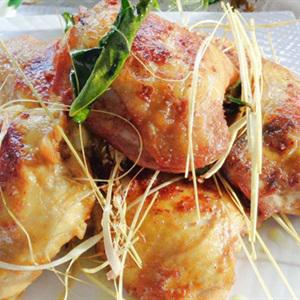 Cách làm cơm gà rim nghệ