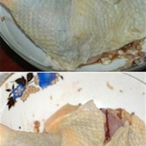 Cách làm cơm gà rô ti sốt nấm