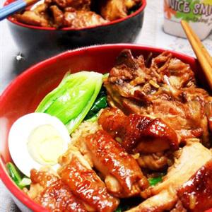 Cách làm cơm gà sốt teriyaki