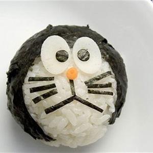 Cách làm cơm nắm Doremon