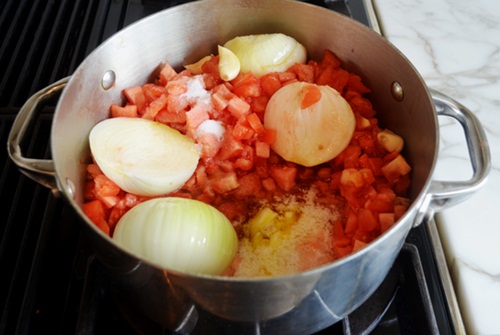 Cơm nắm súp lơ và cà rốt thanh đạm, ngọt mát