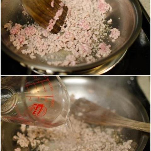 Cách làm cơm nấm thịt bằm