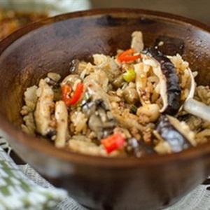 Cách làm cơm nấm thịt bằm