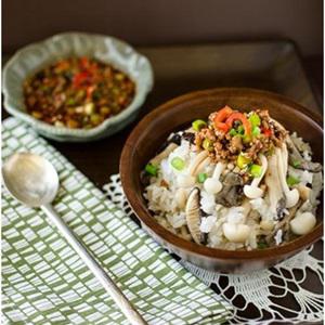 Cách làm cơm nấm thịt bằm